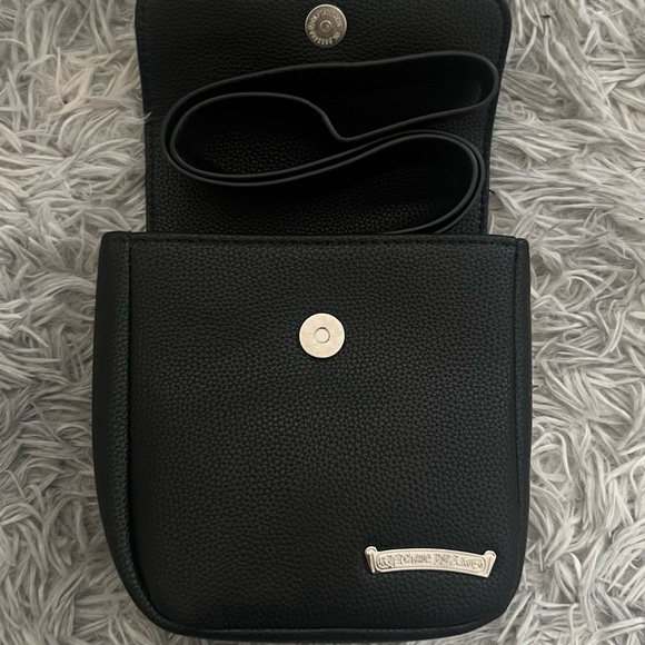 Chrome Hearts Black Leather Crossbody Bag✔️ - Picture 5 of 5